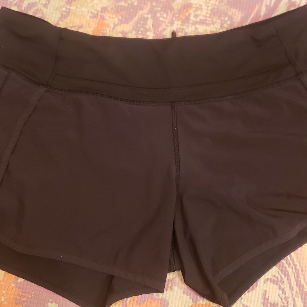 Lululemon Speed Up Short 4” Black
